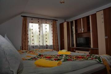 Фото номера Двухместный номер с 1 кроватью и собственной ванной комнатой Фермерские дома Pensiunea Maramu г. Breb 7